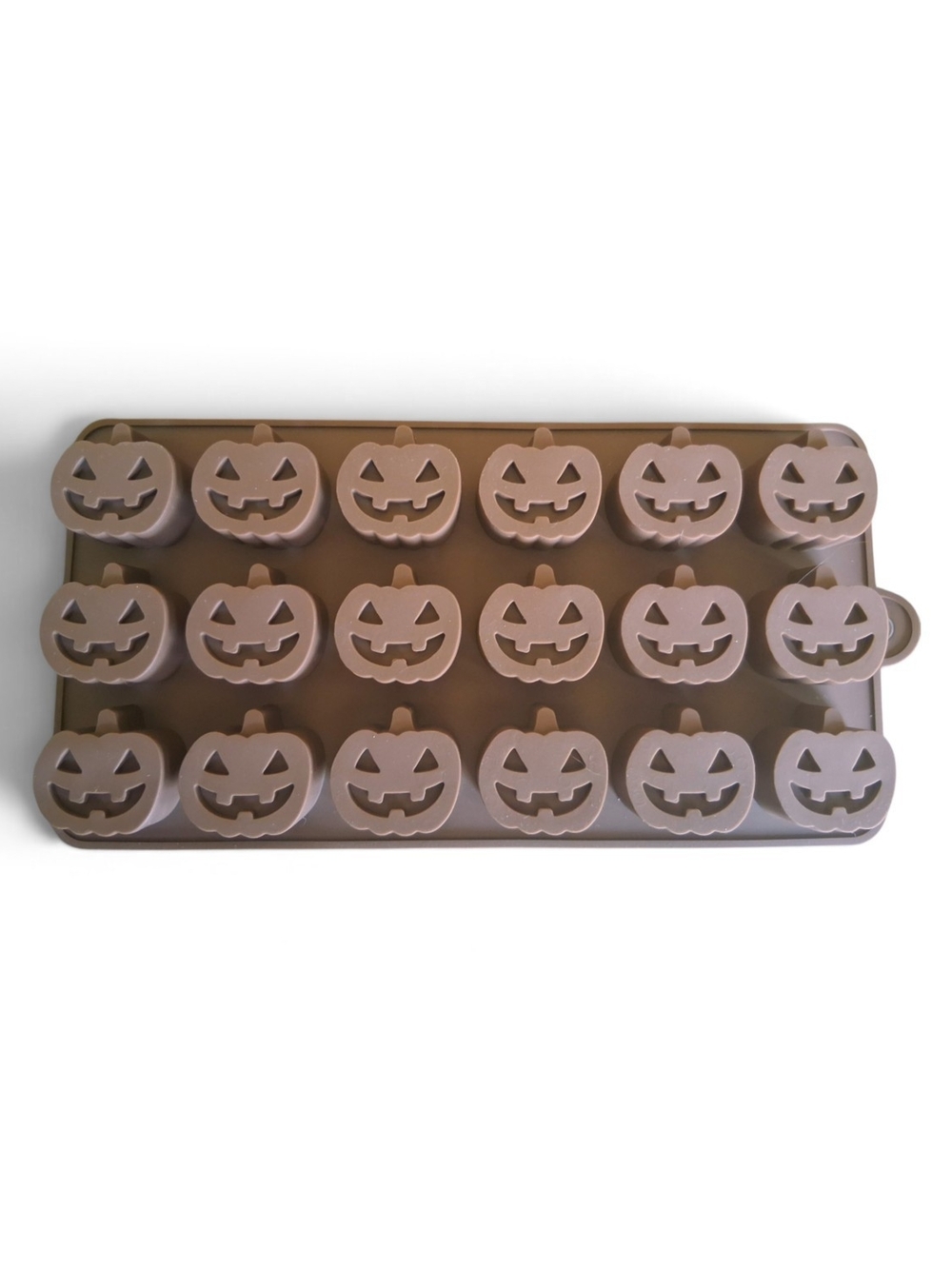 Halloween Pumpkin Silicone Mold Tray - Brown